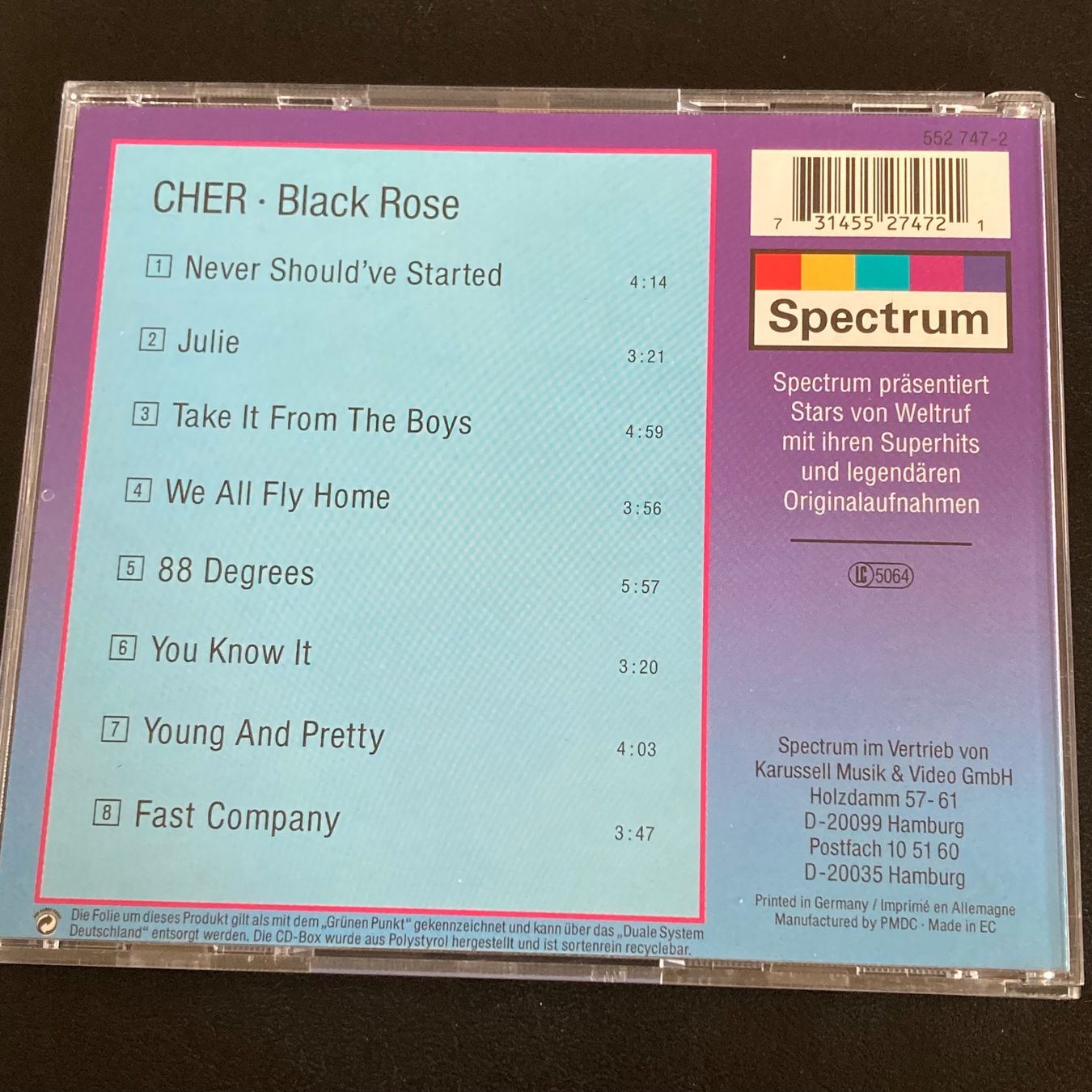 CDs: Black Rose / Cher - s/t – Gebraucht aus Bern von Ntsamina 1