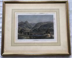 Antiker Stahlstich Appenzell - Lorenz Rüdisühli (um 1860)