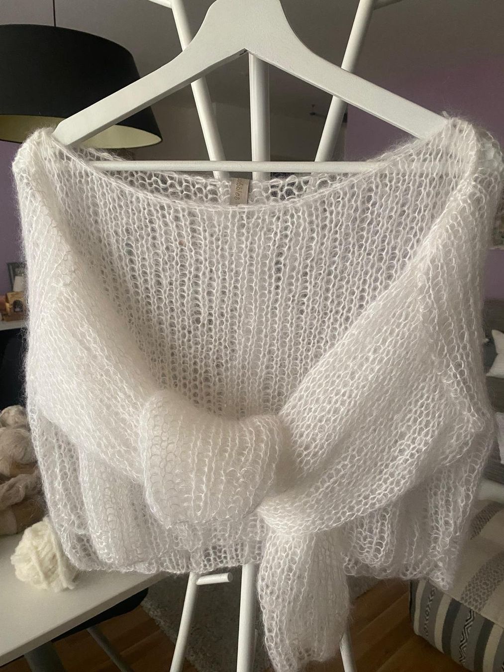 Maglioni & Felpe: Pullover Mohair Seide weiß Braut Pulli weich leicht warm neu – Nuovo (secondo la descrizione) da Lilienthal venduto da marie-bubble 1
