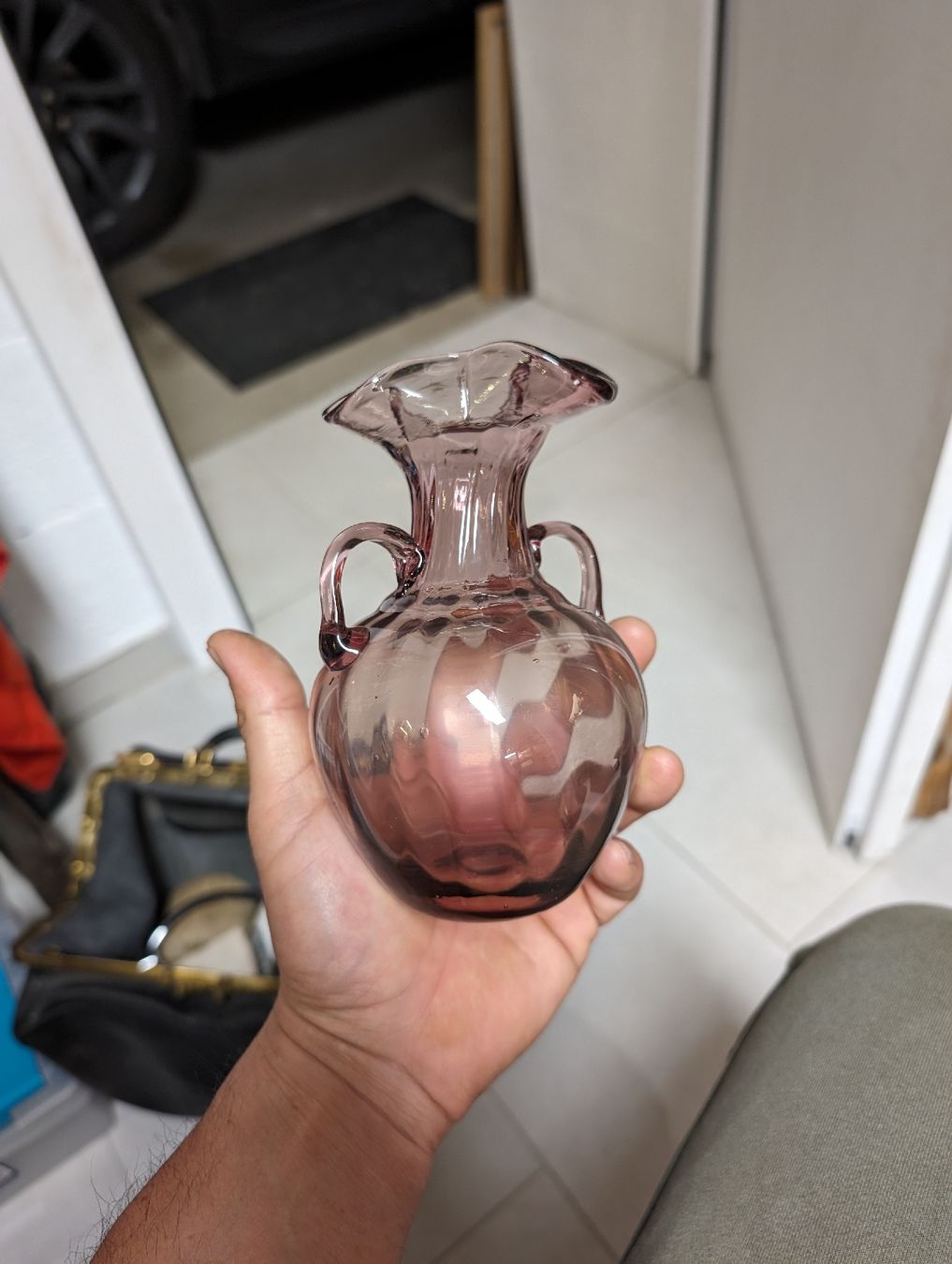 Vasi & Recipienti: Vase en verre Améthyste – Usato da La Place (Ayent) venduto da s4c4 4