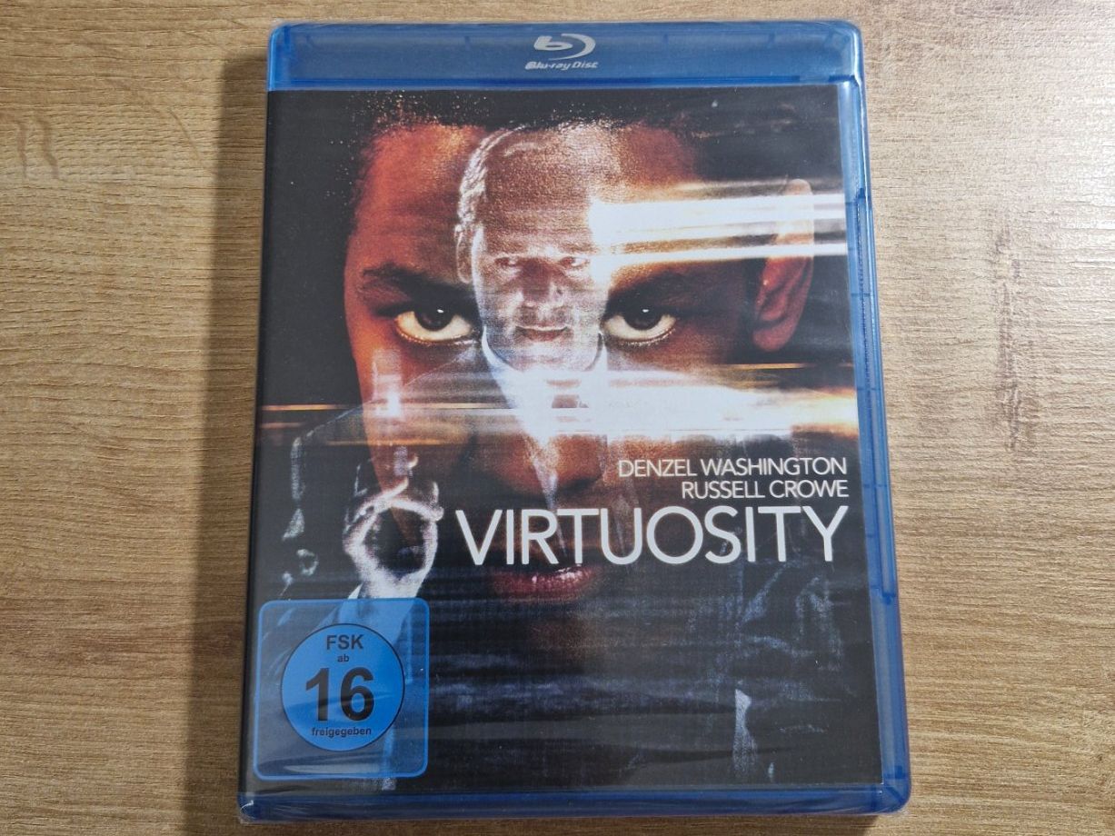 Tutti i DVDs: Virtuosity (1995) NEU OVP Bluray – Nuovo e nell'imballaggio originale da Pfungen venduto da Whitie