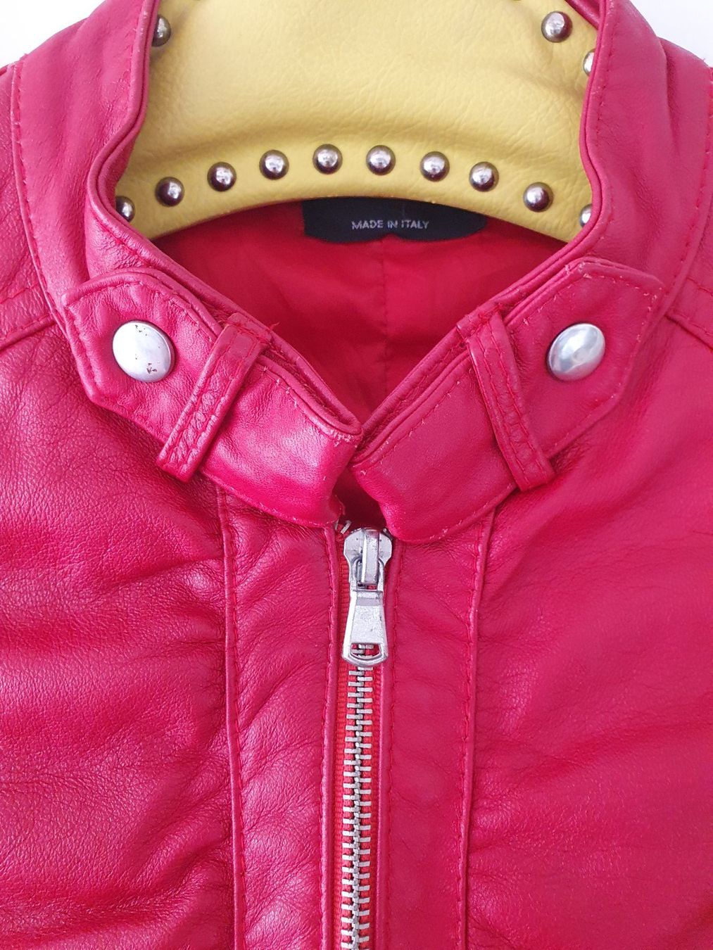 Jacken: Rote Lederjacke, echt Leder – Gebraucht aus Bern von Helays 2