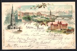 Litho Bern, Gesamtansicht, Münster