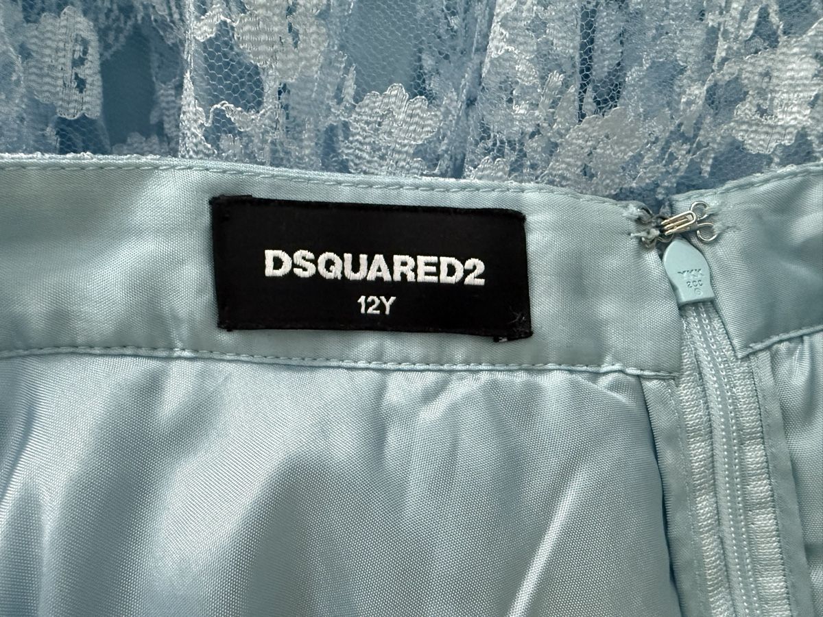 Dsquared2 Vestiti & Gonne: Dsquared2 Mädchen Rock Gr. 12J, hellblau – Nuovo (secondo la descrizione) da Adliswil venduto da mun_k9pf 2