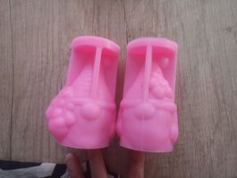 4x Wichtel giessformen neu ca 9cm hoch