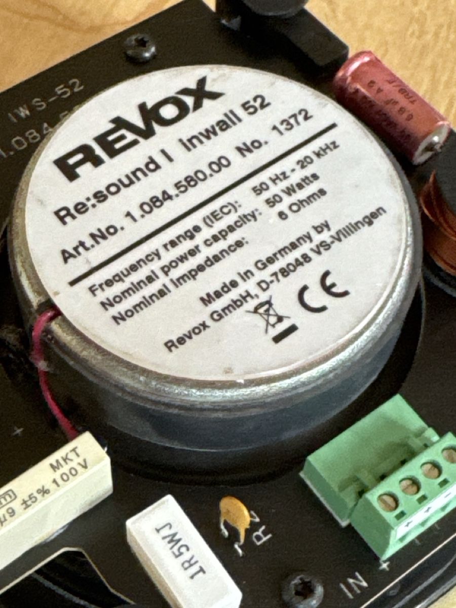 Revox Casse acustiche: REVOX inwall 52 Einbau Latsprecher – Nuovo (secondo la descrizione) da Bern venduto da Rjabba 2