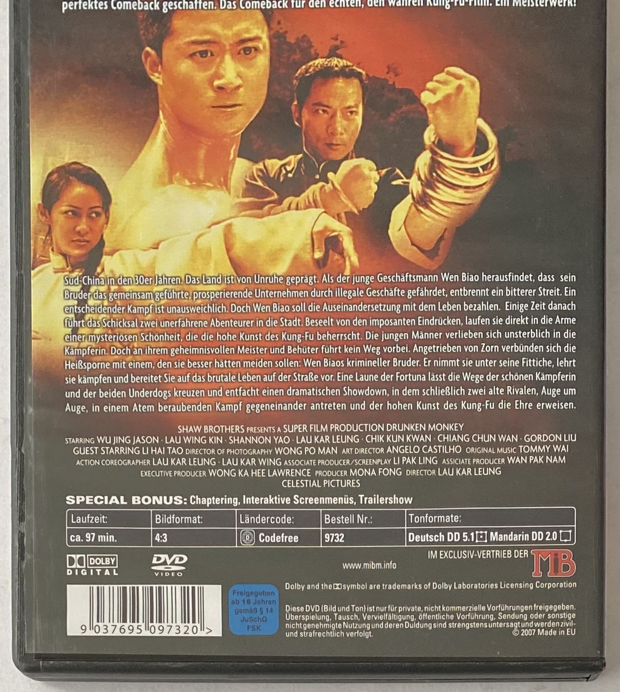 Tutti i DVDs: Drunken Monkey (Versandkostenfrei) – Usato da Flums venduto da Asquillo 2