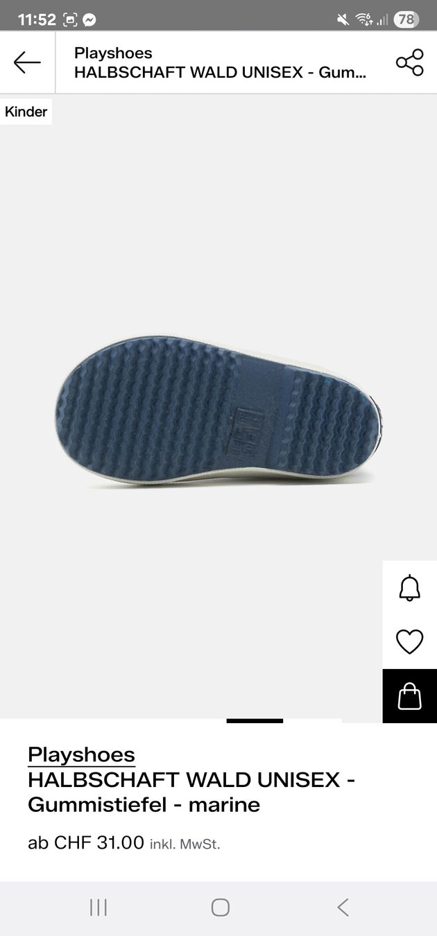 Scarpe per ragazzi: Gummiestefel 24 Playshoes – Nuovo (secondo la descrizione) da Lyss venduto da kar_vgn2 3