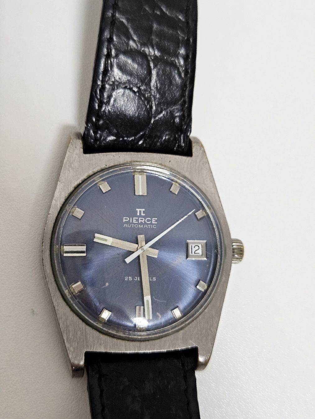 Orologi: Pierce Automatic, Stahlgehäuse – Usato da Schlieren venduto da Bestleo