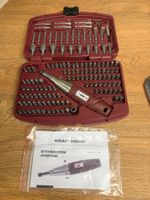 Kraftwerk Drehmomentschrauber-Bit-Box, 138-teilig, Neu.