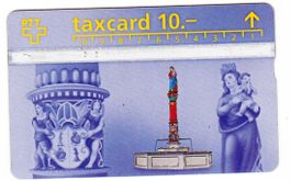 PTT taxcard 10.- / Marien-Brunnen, Delsberg (Delemont)