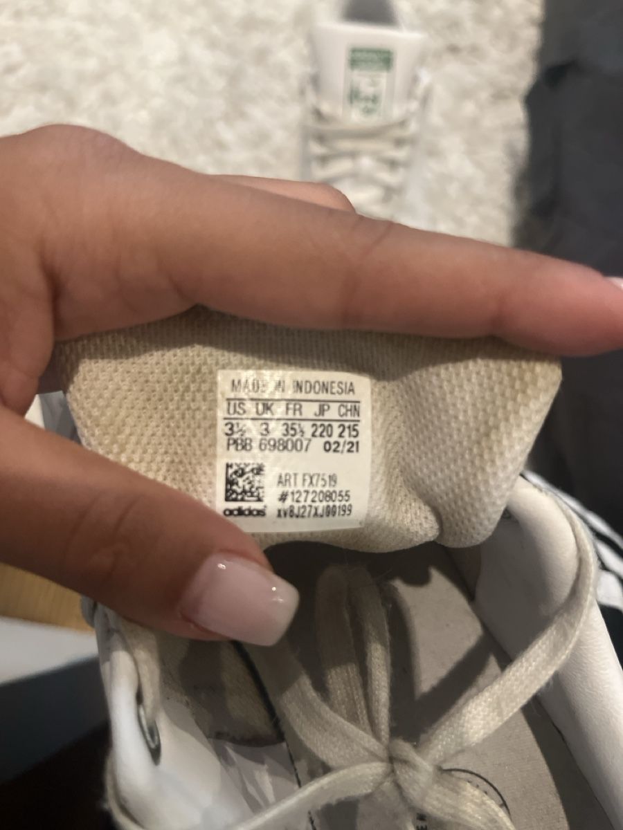 Adidas Herrenschuhe: Baskets Adidas Stan Smith blanches, taille 35 1/3 – Gebraucht aus Ittigen von rac_m595 3