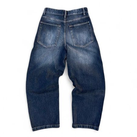 Brandneue Bershka Denim Jeans Loose Fit Grau
