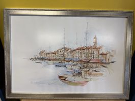 Gemälde, Hafen von HARRY DEDIC 🖼️, Top!