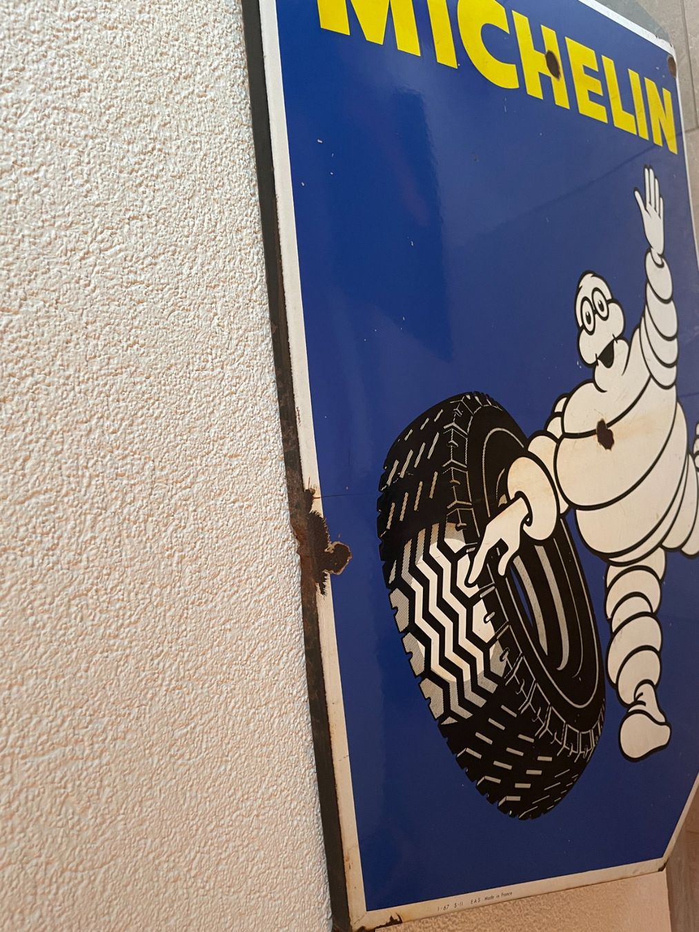Michelin Schilder: Michelin Email Schild – Gebraucht aus Ettingen von Donald4107 6
