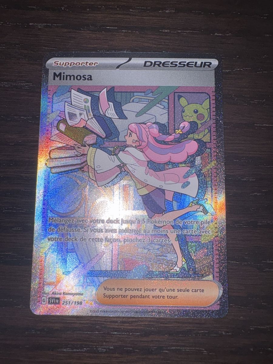 Pokémon Carte collezionabili: Carte Pokémon / Mimosa 251/198 ev1 – Nuovo (secondo la descrizione) da Cugy FR venduto da K78