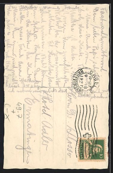 Cartes postales: Basel, Wasser- und Aussichtsturm Batteri – D'occasion à Berlin par bartko-reher 1