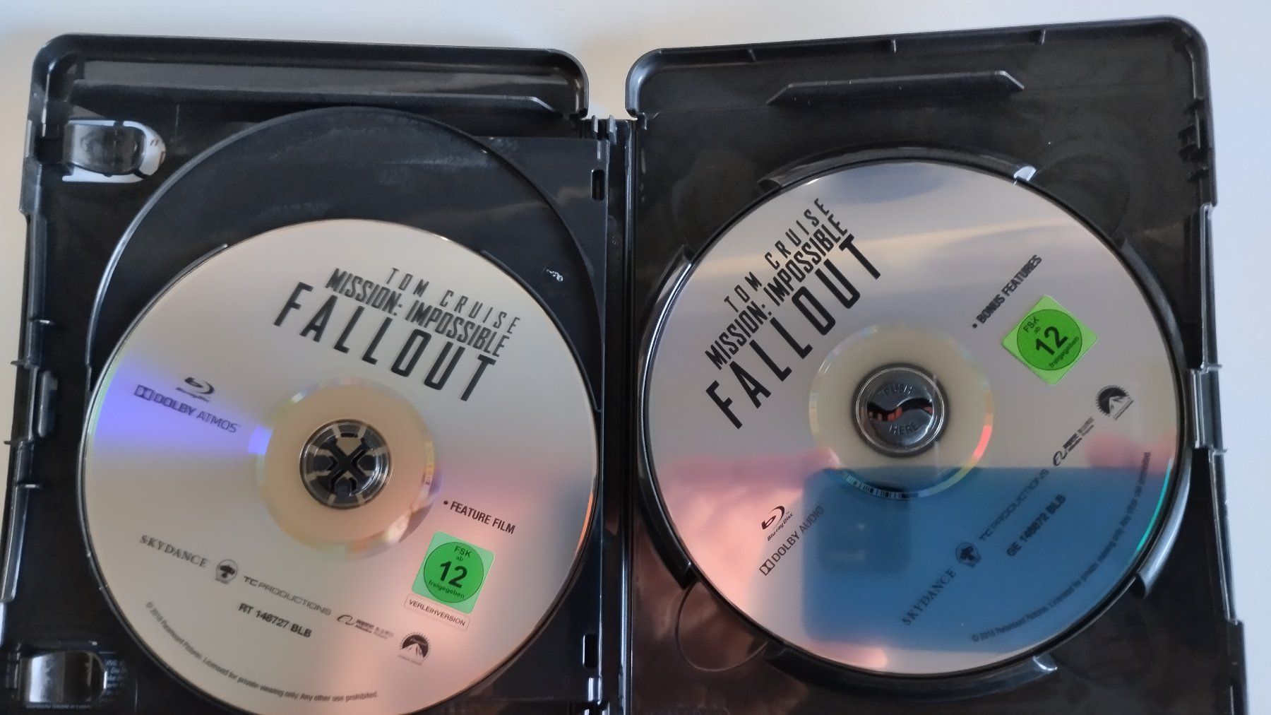 Tutti i DVDs: MISSION IMPOSSIBLE FALLOUT 4K + BLU--RAY + BLU-RAY BONUS – Usato da Basel venduto da Bal-Sagoth 3