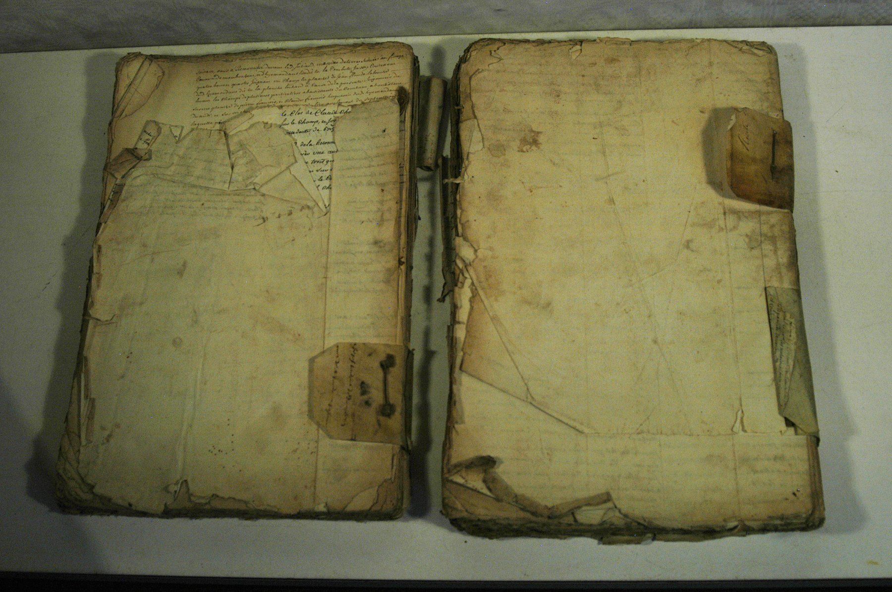 Libri: Alte Handschrift 2 Bücher 1772 Frankreich – Usato da Herisau venduto da Wisen 9
