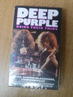 Deep Purple Doing Their Thing VHS Cassette SAMMLERSTÜCK