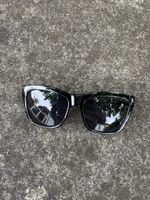 H&M Cat Eye Sunglasses Black Y2K