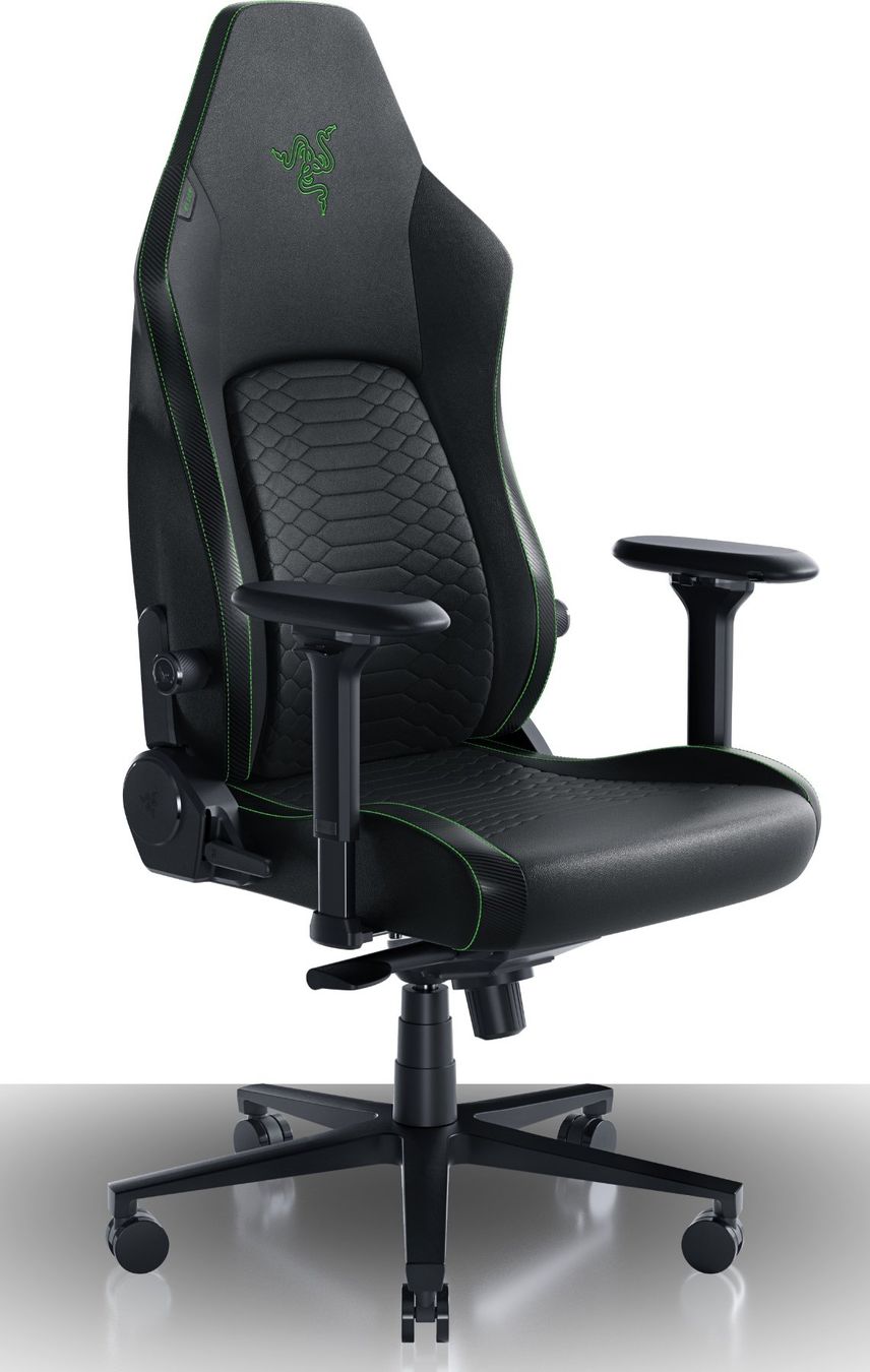 Razer Sedie: Razer Iskur V2 - black/green – Nuovo e nell'imballaggio originale da Hitzkirch venduto da Thali_AG