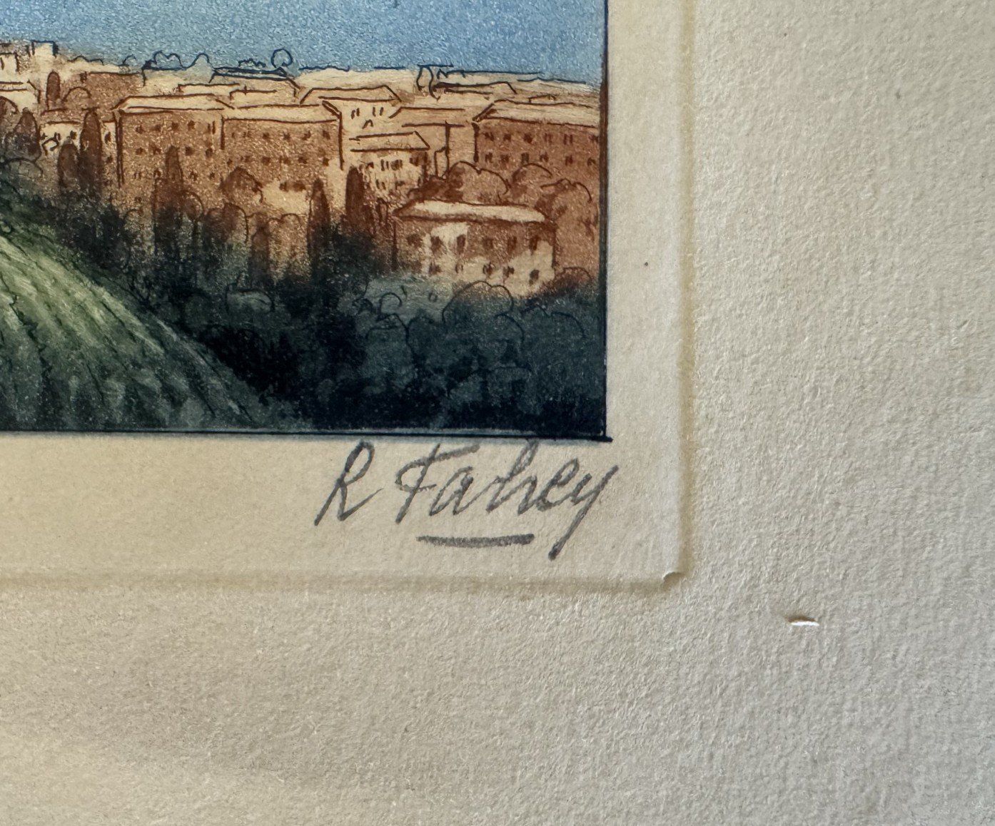 Tableaux: Estampe signée R. Fahey – D'occasion à Satigny par rob_6zj8 1