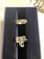 🐘🐘2 Ringe Modeschmuck mit Elefantensymbol