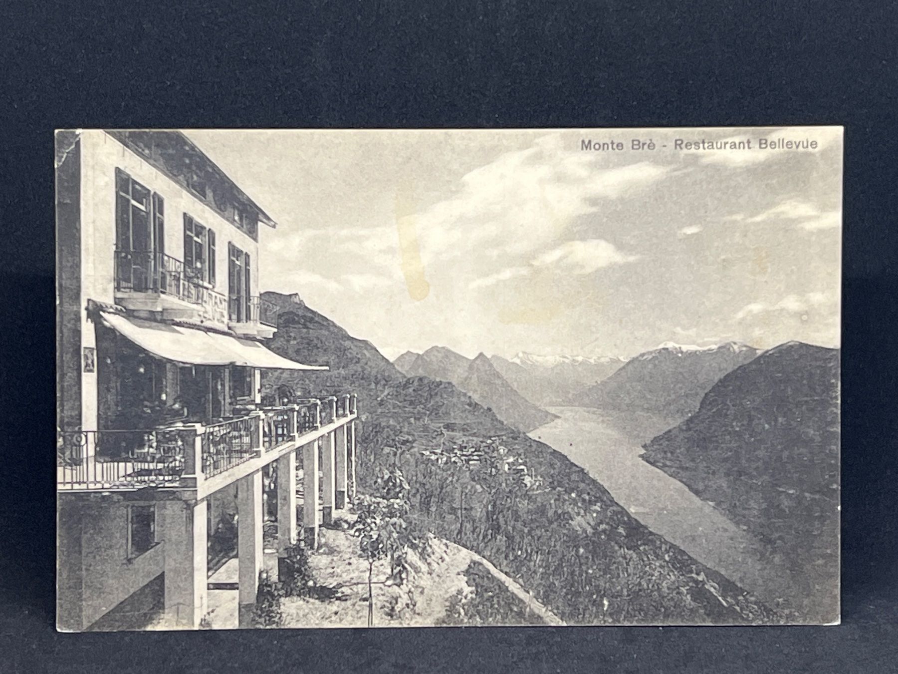 Cartoline postali: Monte Bré - Restaurant Bellevue – Usato da Widnau venduto da Brusi9