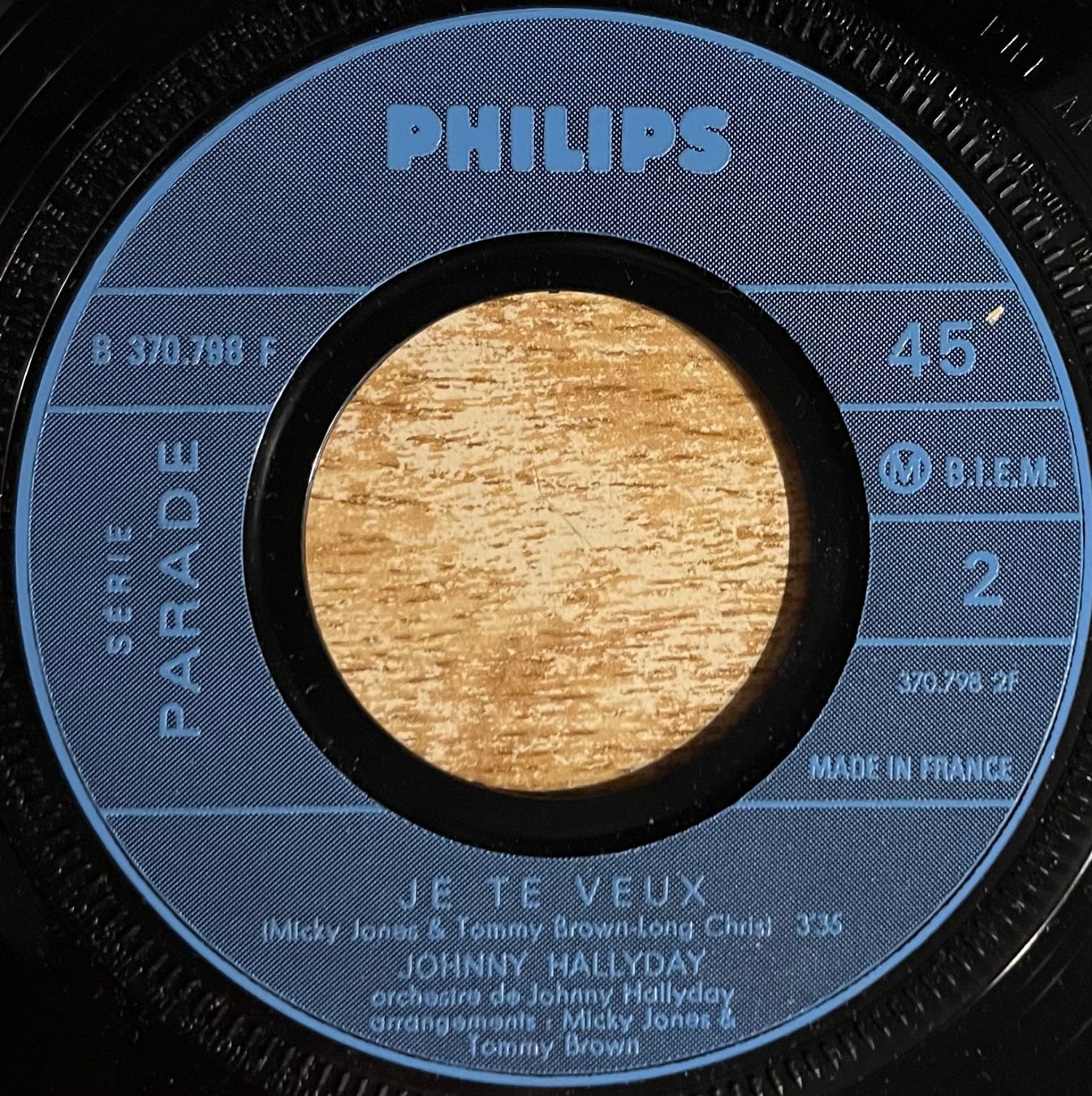 Dischi in vinile: JOHNNY HALLYDAY - RIVIÈRE...OUVRE TON LIT – Usato da Bussigny venduto da vinyl-pas-cher 3