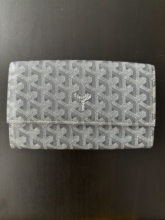 Goyard Varenne Continental Wallet Grey