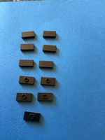 Lego Plättli, schwarz, assortiert