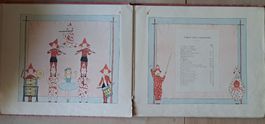 Boutet de Monvel, Kinderliederbuch "Chansons de France" rar