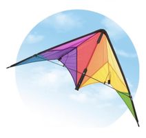 Ecoline Stunt Kite ´Trigger´ Rainbow