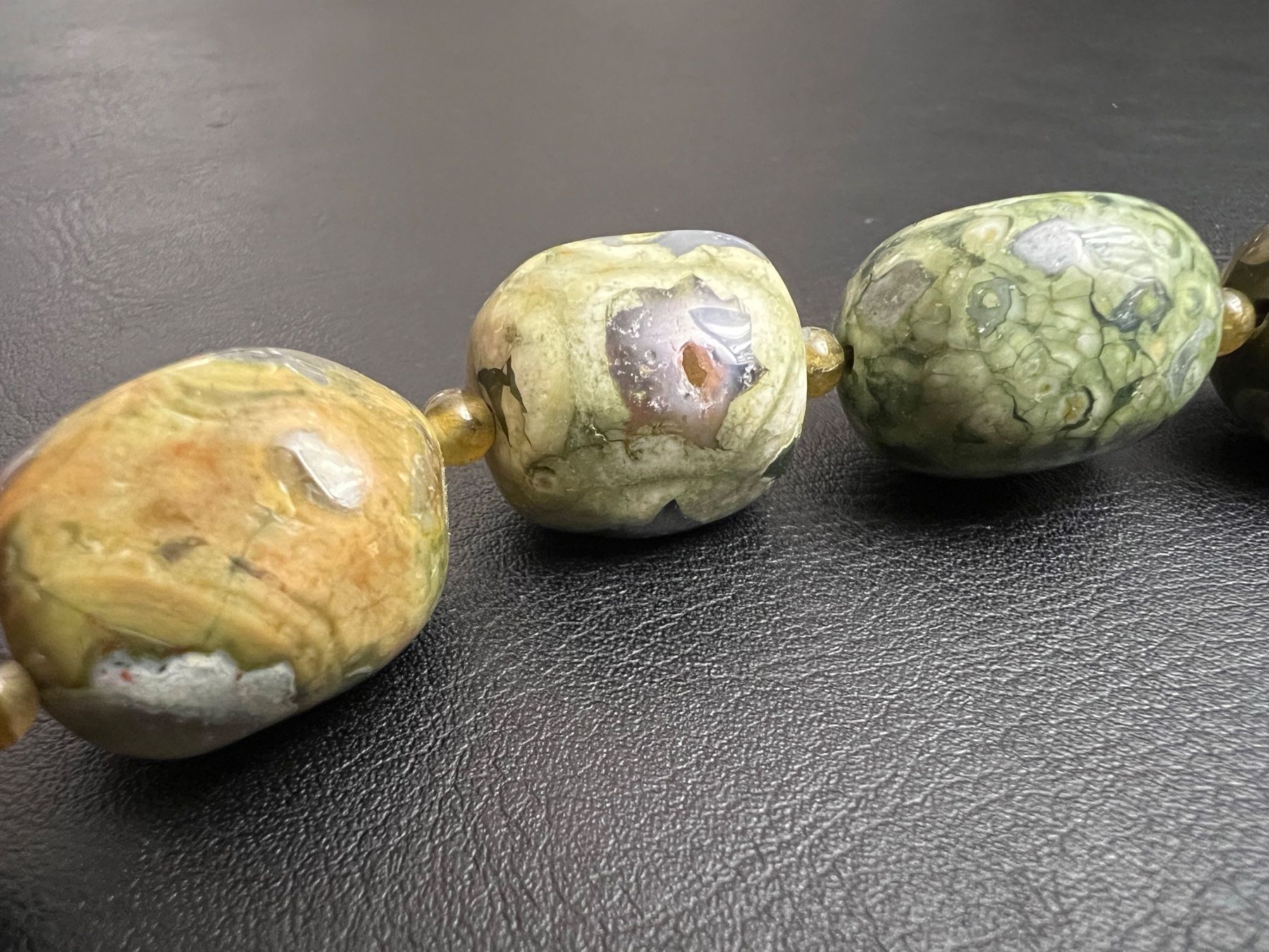 Catenine: Halskette aus Malachit – Usato da Thalheim AG venduto da Cox-51 4