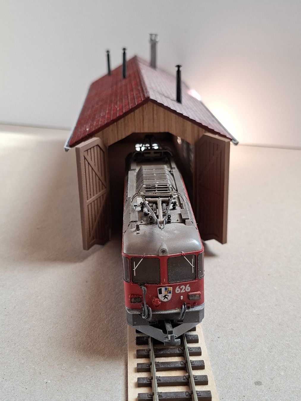 Modellini di ferrovie: Lokschuppen – Nuovo (secondo la descrizione) da Weisslingen venduto da Moco_mexiko 3