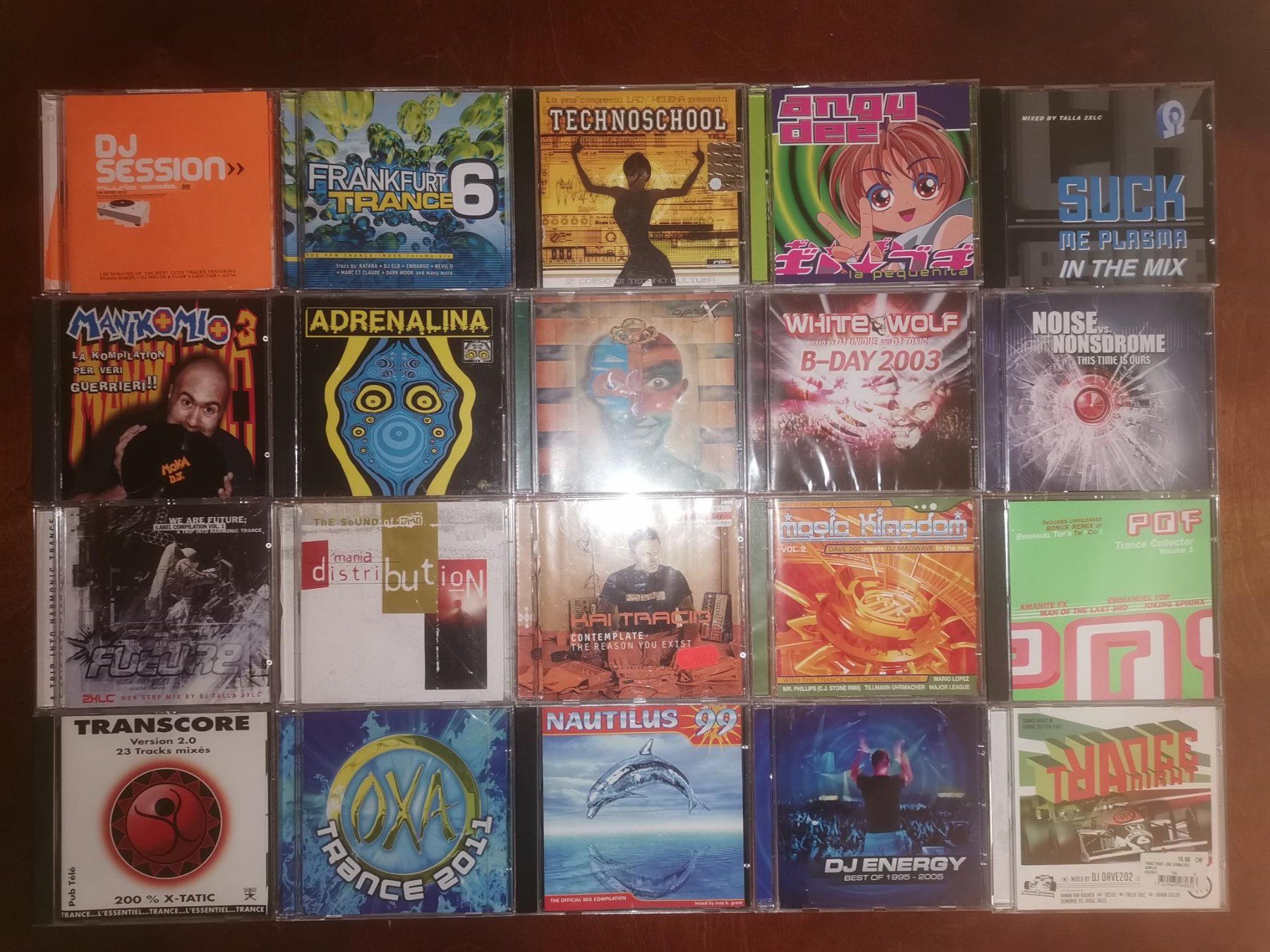 Trance, Goa, Psy-Trance, Progressive Trance, Tribal CDs (Gebraucht