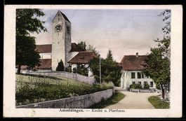 AK Amsoldingen, Kirche und Pfarrhaus