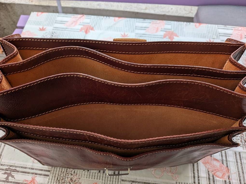 Valises & Sacs: Vintage Ledermappe – D'occasion à Zug par Sabina0 3