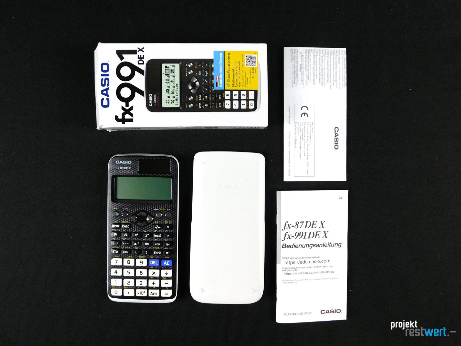 Casio Calcolatrici tascabili: Taschenrechner fx-991DE X von CASIO – Nuovo (secondo la descrizione) da Bülach venduto da restwert_buelach