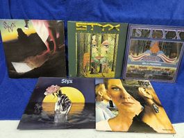 Styx Vinyl Schallplatten Sammlung - Top Zustand!