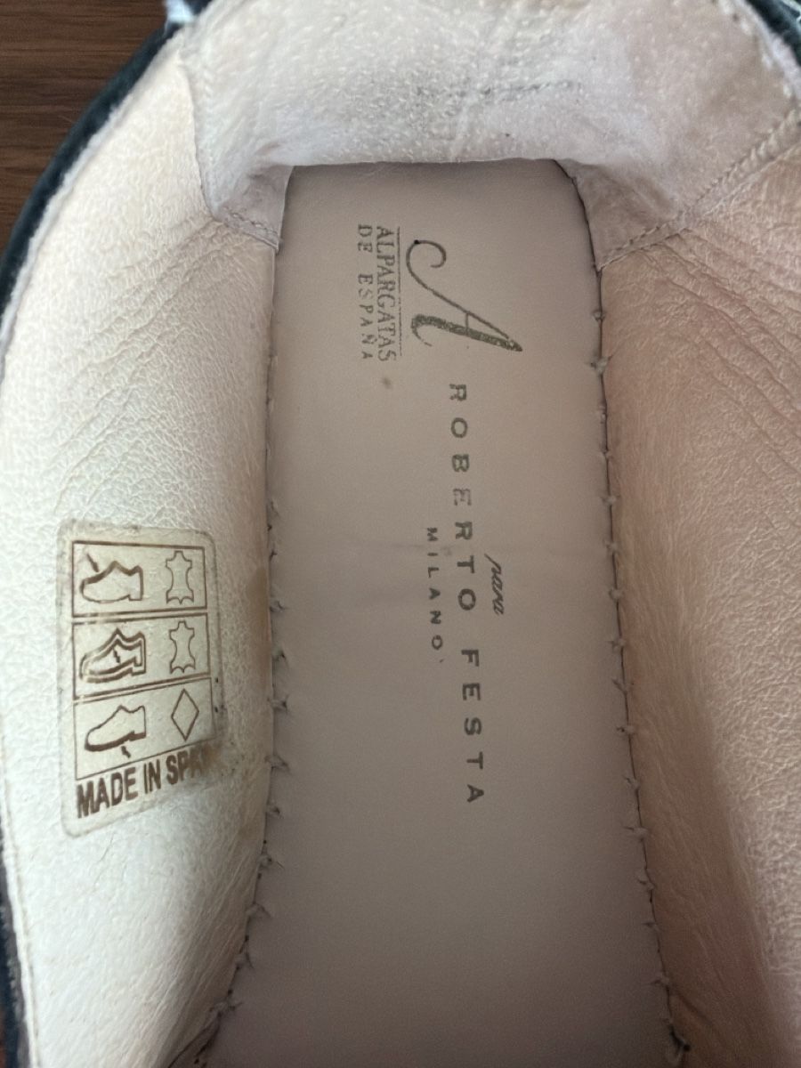 Scarpe da donna: Espadrilles Gr. 41 echt Leder – Usato da Gwatt (Thun) venduto da well 3