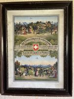 Historisches Bild 65x50cm Grenzbesetzung 1. August 1914
