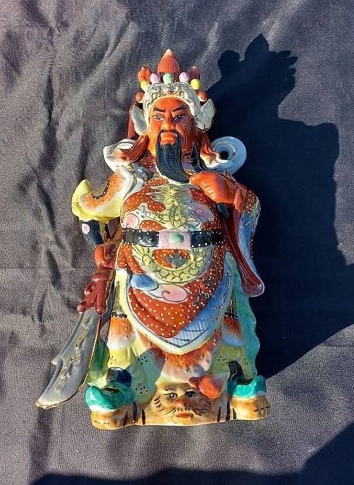Tutte le decorazioni: Chinesische Krieger Statue Porzelan – Usato da Ottikon venduto da nag-champa77
