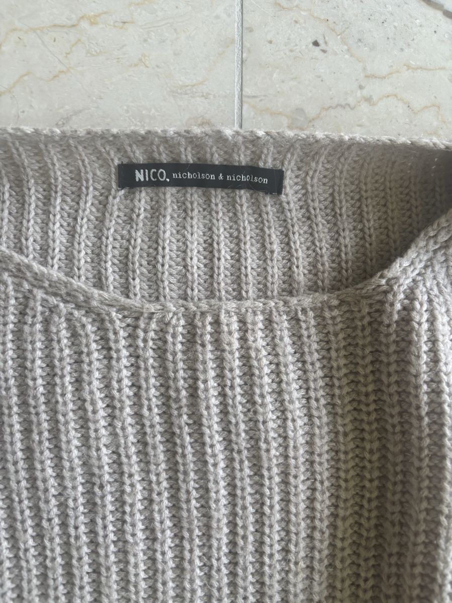 Maglioni & Felpe: Nico Wollpullover Strickpullover Beige - one size – Nuovo (secondo la descrizione) da Zürich venduto da marykari37 4