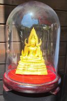 Goldbudda Figur aus reinem Gold 999   Höhe 12cm