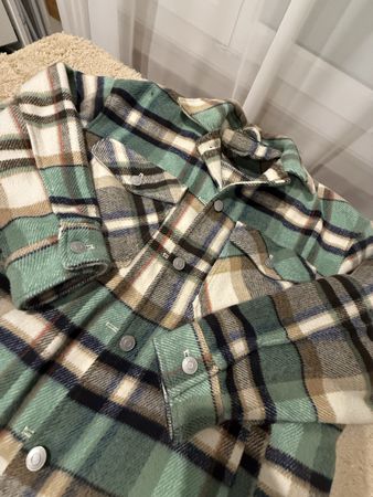 Zara Hemd Jacke Holzfäller Style Kariert