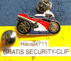 HONDA VFR 750 R (RC30) PIN GLASIERT MIT SECURITY-CLIP SILBRI