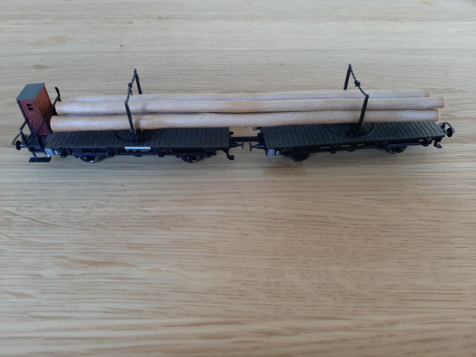 Fleischmann Modellini di ferrovie: Fleischmann 5814 Langholzwagen – Usato da Dietlikon venduto da nick911 2