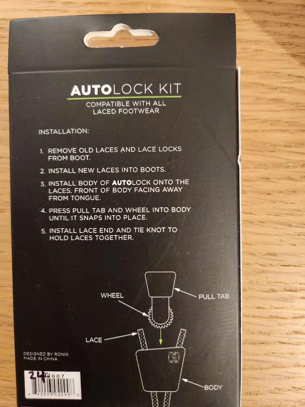 Ronix Tavole da surf e di nuoto: Ronix lace replacement kit 3 stuck wakeboard – Usato da Altendorf venduto da fpa_9y76 4